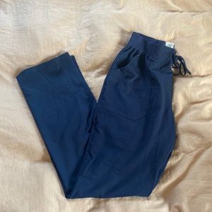 Dickie’s Navy Cargo Scrub Pants Medium Tall